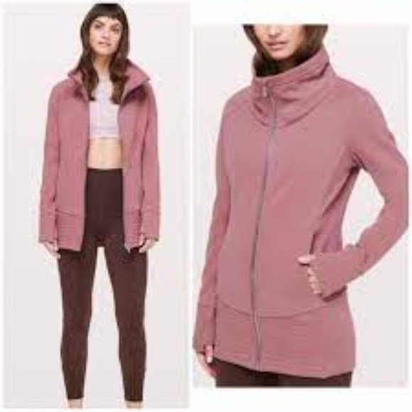 NWOT Lululemon Radiant Jacket II Span Rose Size 2 - Picture 8 of 9